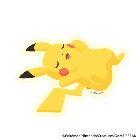 ポケモンスリープ　ダイカットステッカー（ピカチュウ）