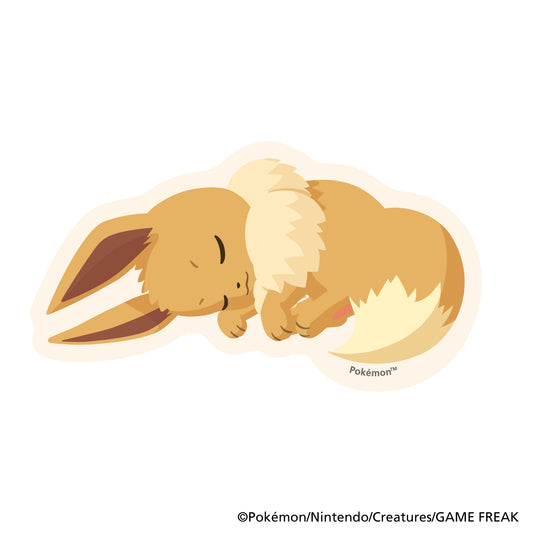ポケモンスリープ　ダイカットステッカー（イーブイ）
