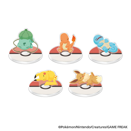 ポケモンスリープ　おやすみアクリルスタンド vol.1(全5種)1パック
