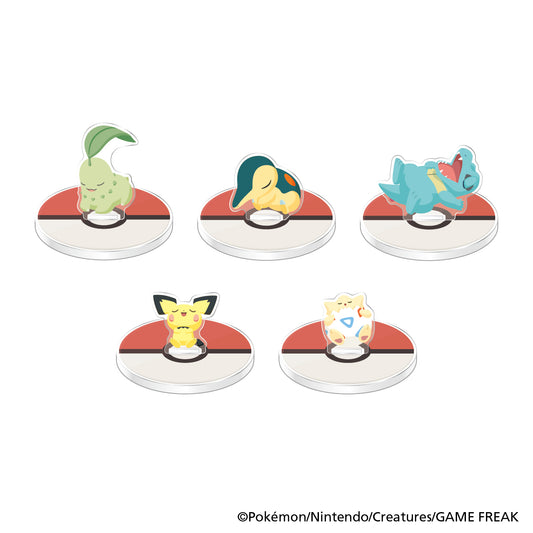 ポケモンスリープ　おやすみアクリルスタンド vol.2(全5種)1BOX（5パック入り）