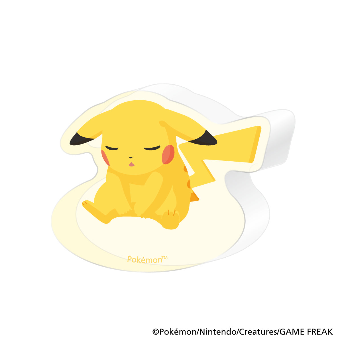 ポケモンスリープ　ゆらゆらアクリルブロック（ピカチュウ）