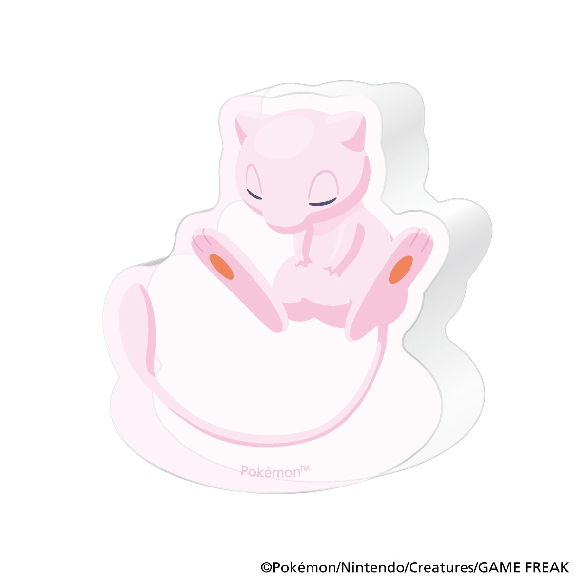ポケモンスリープ　ゆらゆらアクリルブロック（ミュウ）