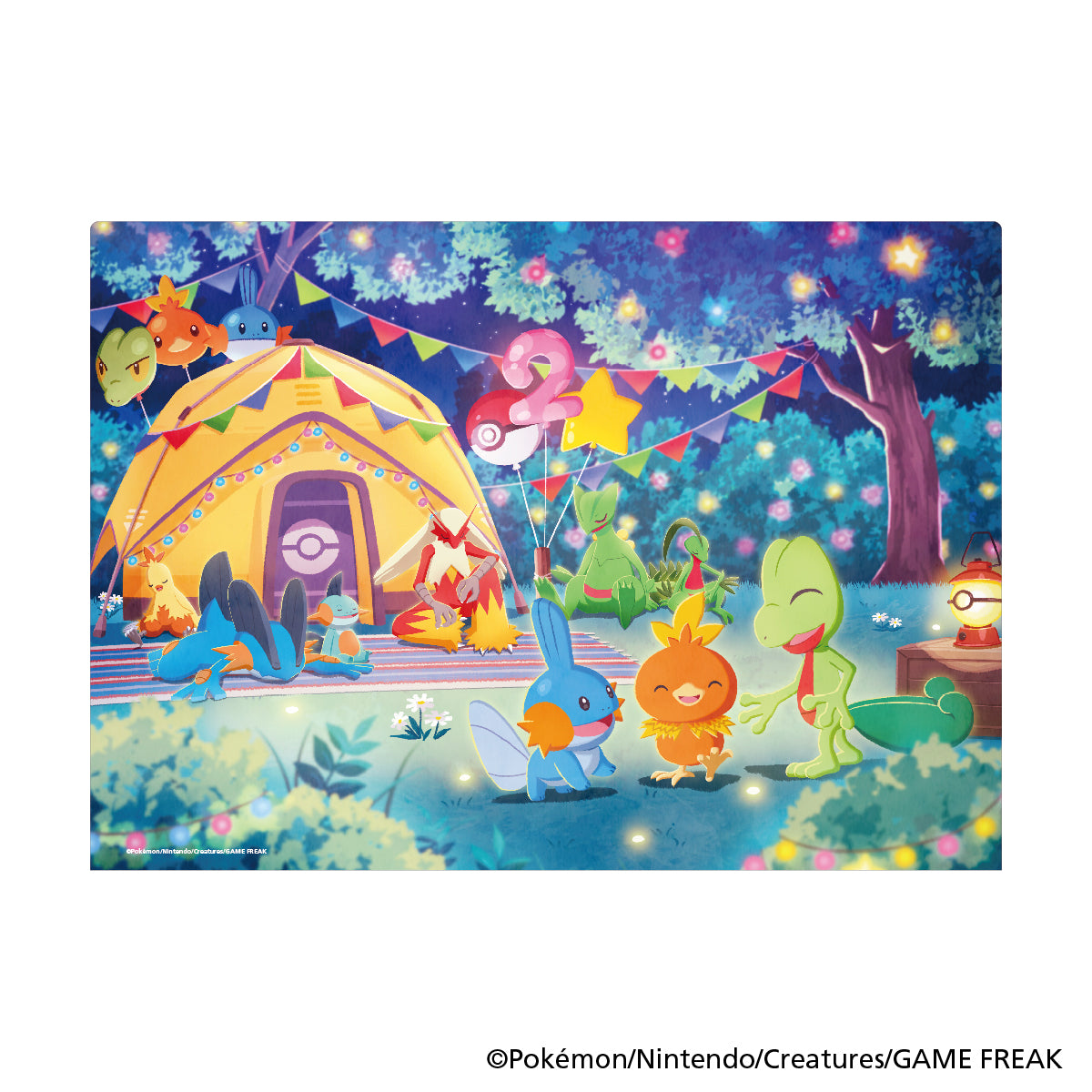 ポケモンスリープ　クリアファイル（3周年記念フェスティバル／2周年記念フェスティバル）