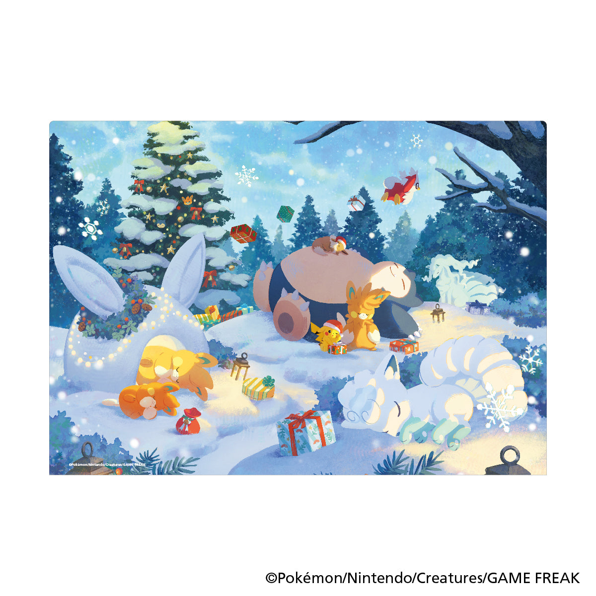 ポケモンスリープ　クリアファイル（ホリデー2025／ホリデー2024）