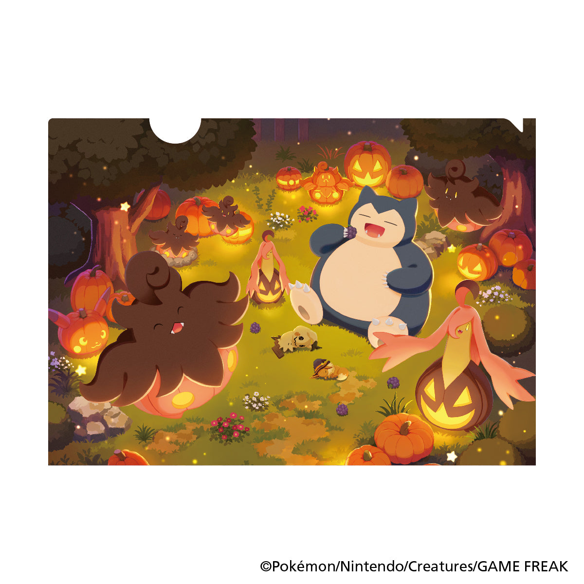 ポケモンスリープ　クリアファイル（ハロウィン2025／ハロウィン2024）