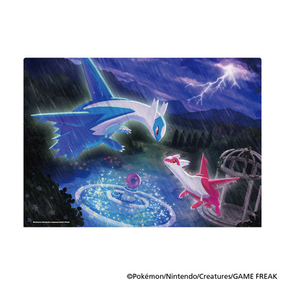 ポケモンスリープ　クリアファイル（ミュウのミラクルスナップミッション／ラティオスとこころのしずく）