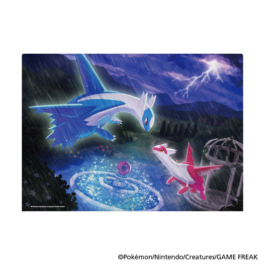 ポケモンスリープ　クリアファイル（ミュウのミラクルスナップミッション／ラティオスとこころのしずく）