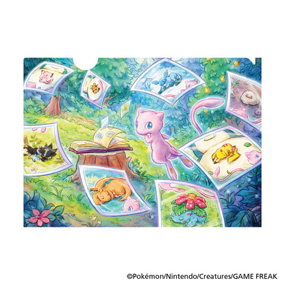 ポケモンスリープ　クリアファイル（ミュウのミラクルスナップミッション／ラティオスとこころのしずく）