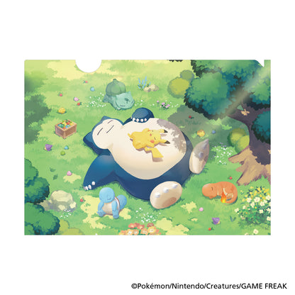 ポケモンスリープ　クリアファイル（メインビジュアル／グッドスリープデー）