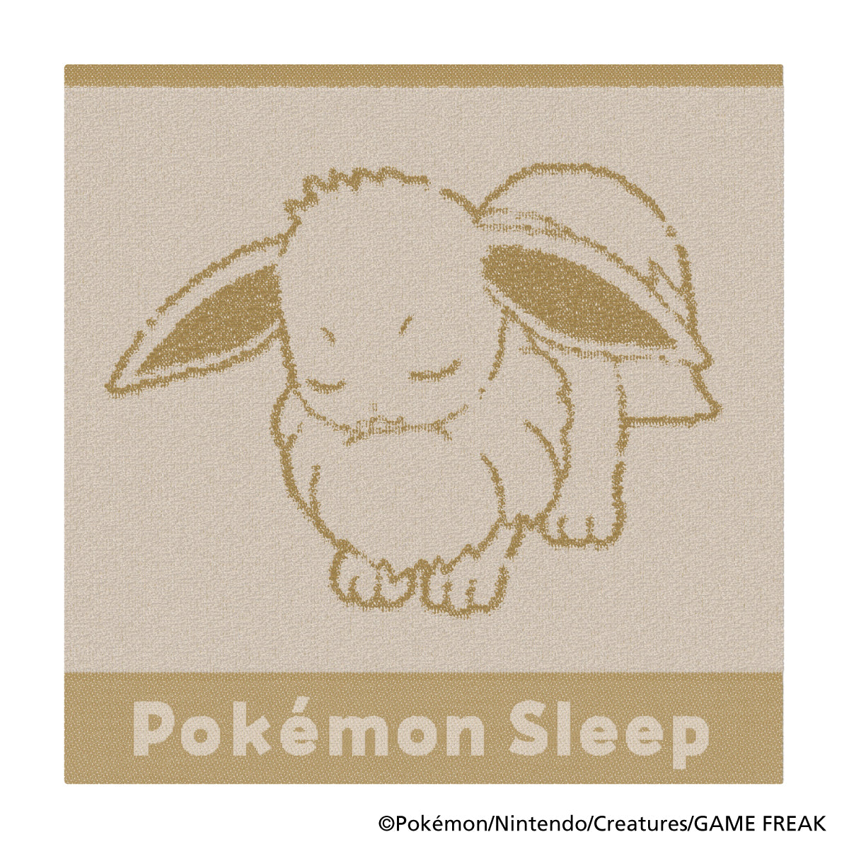ポケモンスリープ　ハンドタオル（イーブイ）