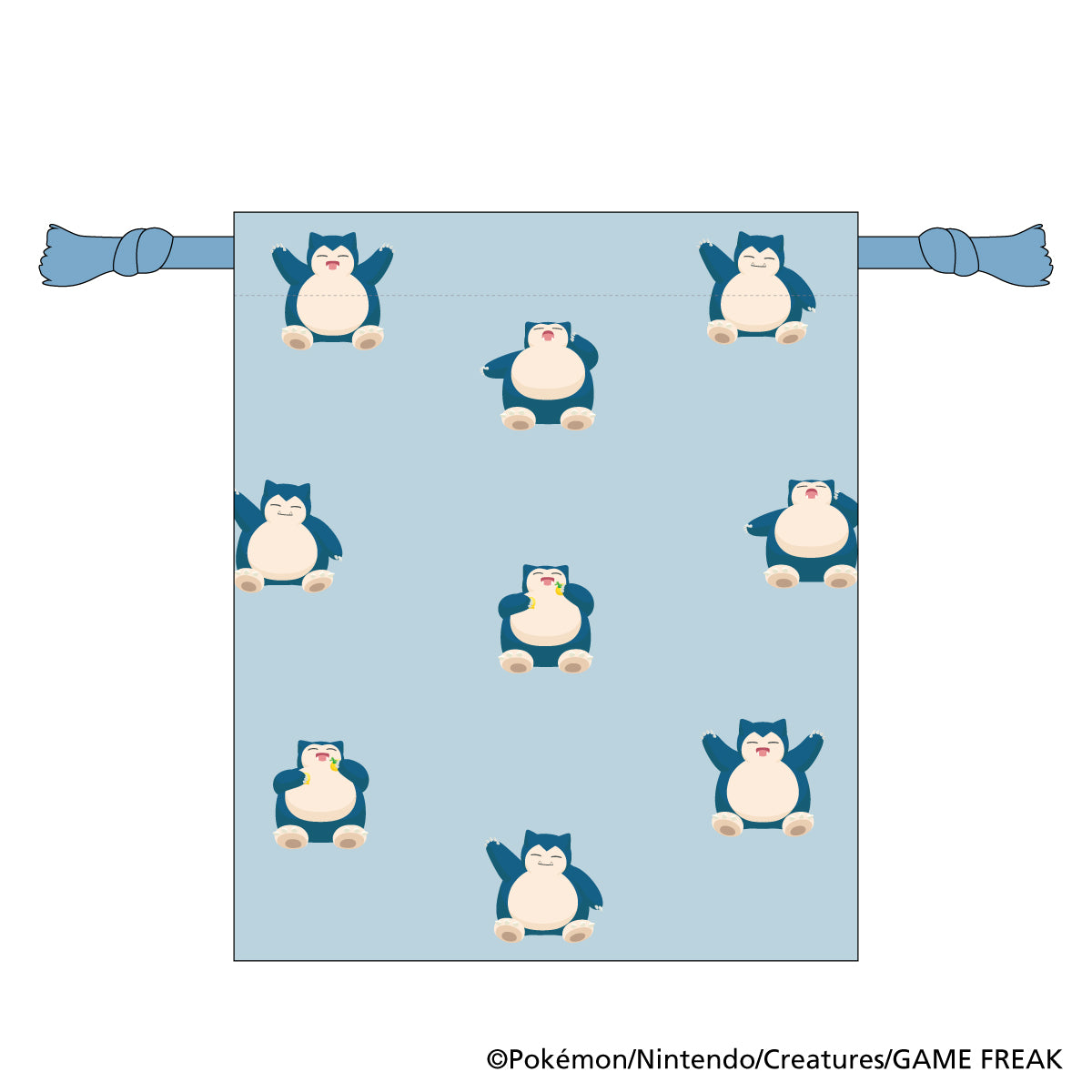 ポケモンスリープ　おやすみ巾着（カビゴン）
