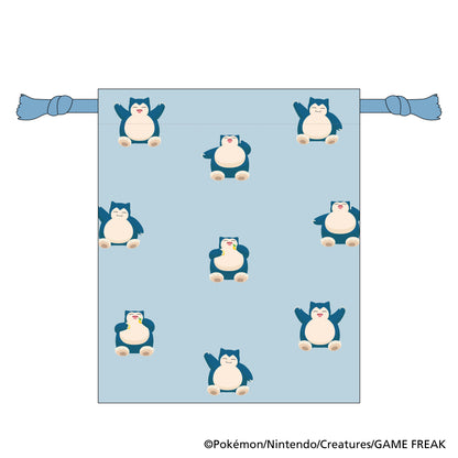 ポケモンスリープ　おやすみ巾着（カビゴン）