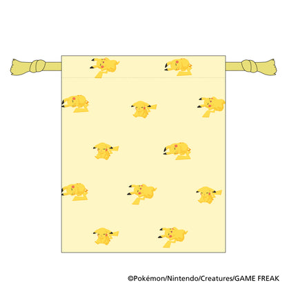 ポケモンスリープ　おやすみ巾着（ピカチュウ）