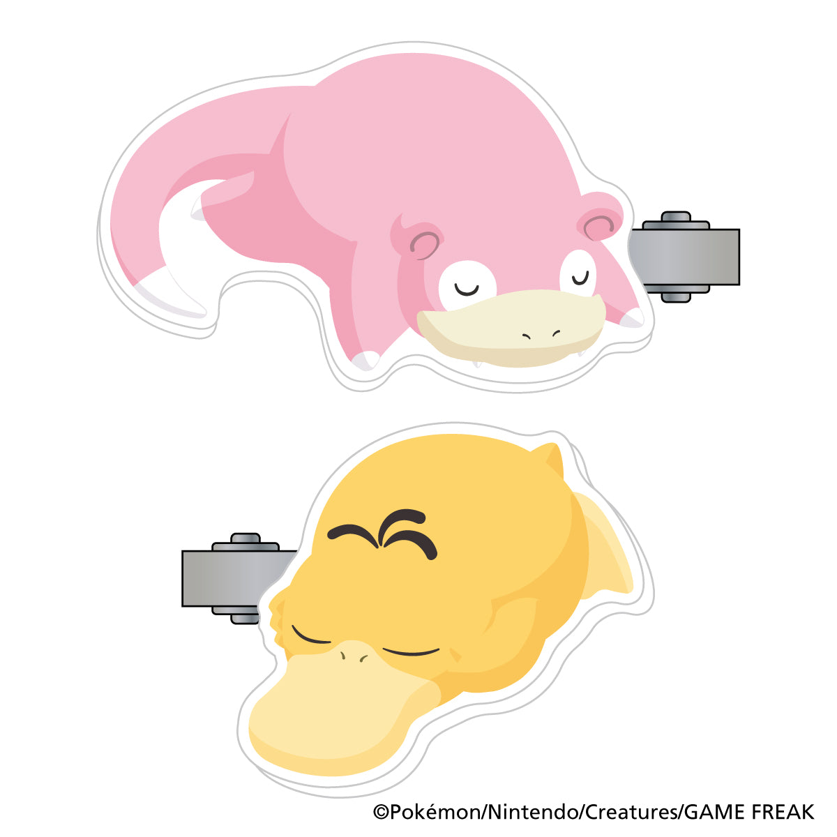 ポケモンスリープ　前髪クリップ（ヤドン/コダック）
